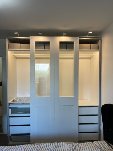 Photo de galerie - Ikea pax porte coulissante 