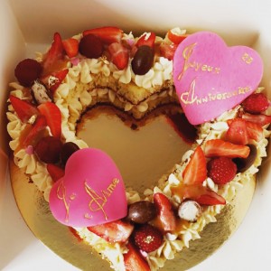 Photo de galerie - Heart cake