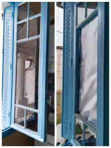 Photo de galerie - Remplacement vitrage 
