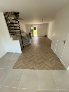 Photo de galerie - Pose de parquet - Revêtement de sol