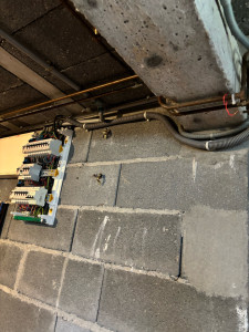 Photo de galerie - Pose moteur électrique portail