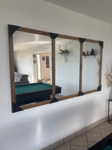 Photo de galerie - Création du miroir effet verrière 