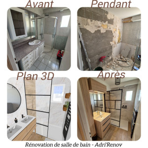 Photo de galerie - Rénovation d'une salle de bain