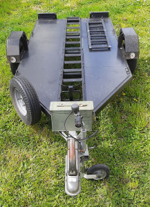 Photo de galerie - Location remorque porte moto 