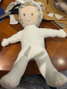 Photo de galerie - Réfection d’une poupée ancienne 