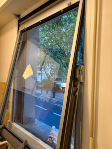 Photo de galerie - Changement d un vitrage 