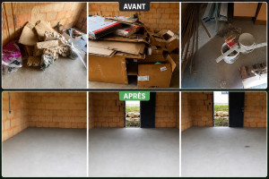 Photo de galerie - évacuation de déchets 