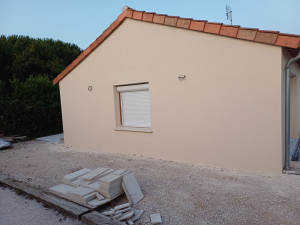 Photo de galerie - Enduit gratte 