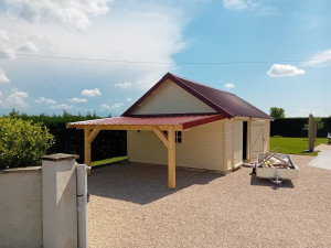 Photo de galerie - Réalisation d’un Carports