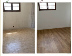 Photo de galerie - Rénovation sol et mur 