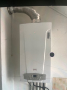 Photo de galerie - Installation mise en service, chaudière à gaz