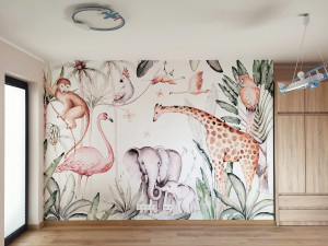 Photo de galerie - Pose de papier peint