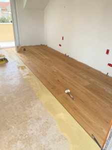 Photo de galerie - Pose de Parquet