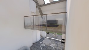 Photo de galerie - Transformation d'une grange en maison sur deux niveaux.