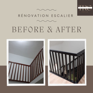 Photo de galerie - Rénovation escalier