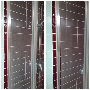 Photo de galerie - Nettoyage de votre de douche 