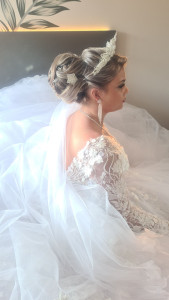 Photo de galerie - Coiffure maquillage mèche mariage gitan