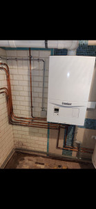 Photo de galerie - Remplacement de chaudière, tubes façonnés. 