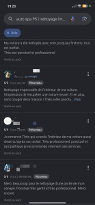Photo de galerie - ⭐5/5 sur Google Auto spa95 
(12) avis 

