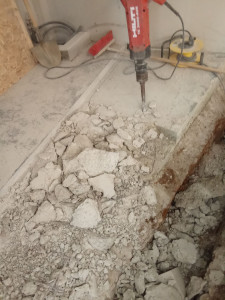 Photo de galerie - Démolition béton 