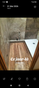 Photo de galerie - Pose de carrelage sur de neuf et rénovations cole ou mortier 