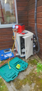 Photo de galerie - Recharge de gaz R404A 