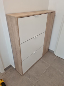 Photo de galerie - Meuble à chaussures 3 tiroirs. 