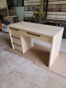 Photo de galerie - Bureau sur mesure 