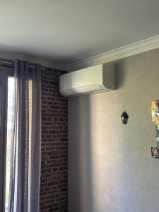 Photo de galerie - Pose d’une unité intérieur 