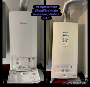 Photo de galerie - Remplacement chaudière gaz ELM Leblanc