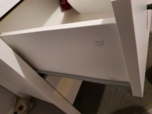 Photo de galerie - Commode Hemnes Ikea à 3 tiroirs 