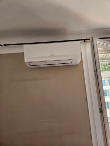 Photo de galerie - Pose d'un mono daikin 
