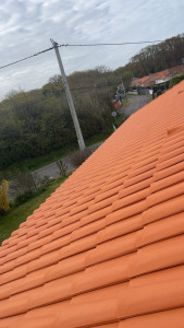 Photo de galerie - Nettoyage de toiture 