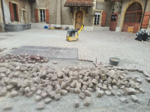 Photo de galerie - Taille de pierre - Marbrerie