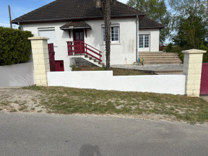 Photo de galerie - Peinture mur extérieur (ancienne peinture qui avais sauter) 