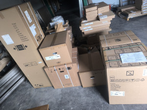 Photo de galerie - Livraison d'une cuisine Ikea.