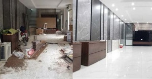 Photo de galerie - Nettoyage fin de chantier