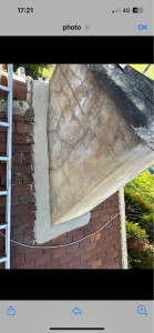 Photo de galerie - Cimentation pied de cheminée 