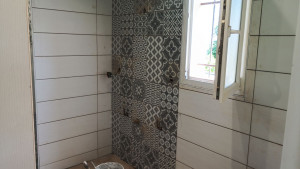 Photo de galerie - Carrelage salle de bain