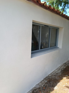 Photo de galerie - Réalisation d'enduit 