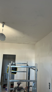 Photo de galerie - Ratissage mur et plafond 