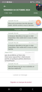 Photo de galerie - Entretiens hebdomadaire 