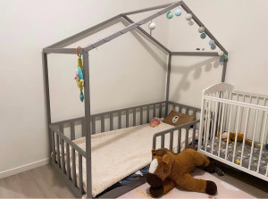 Photo de galerie - Lit cabane sur commande 