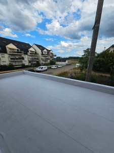 Photo de galerie - Étanchéité terrasse en liner
 
après