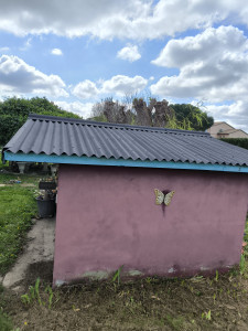 Photo de galerie - Changement du toit de cabane de jardin 