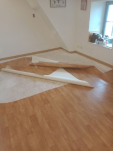 Photo de galerie - Pose de parquet - Revêtement de sol