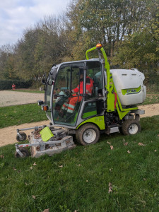 Photo de galerie - Tonte de plouz auto tracté et auto porté