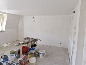 Photo de galerie - Remplacement de tapisserie 