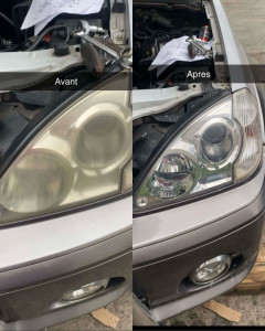 Photo de galerie - Rénovation phares 