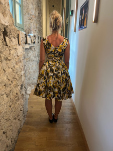 Photo de galerie - Une robe que j’ai confectionné pour le théâtre national de Nice. 